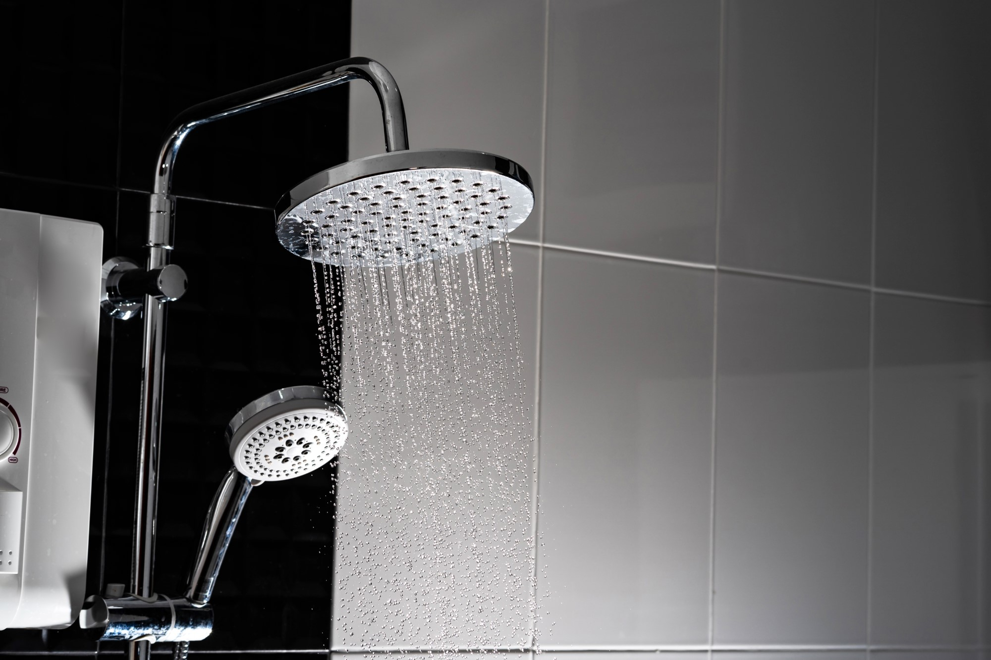 Expert Water Heater Repair Services in Spartanburg - luxury shower producing hot water