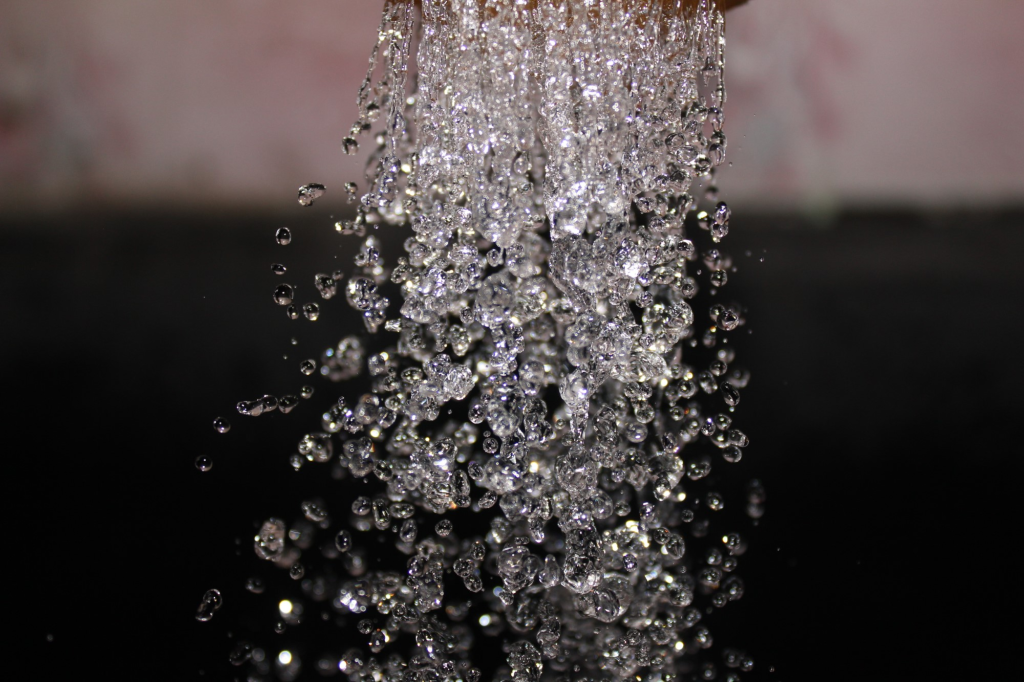 Commercial & Residential Hydro Jetting Plumber in Greenville & Spartanburg SC - water spraying downward