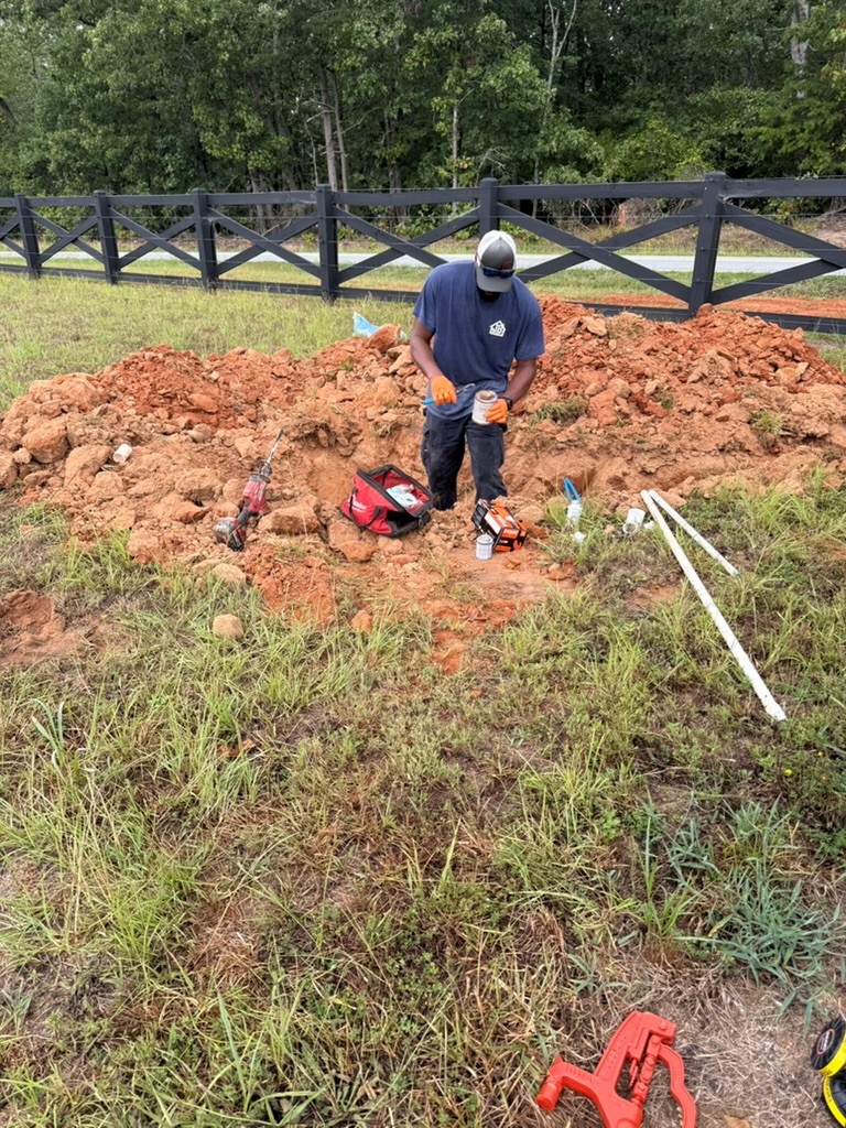 repairing water line in piedmont sc