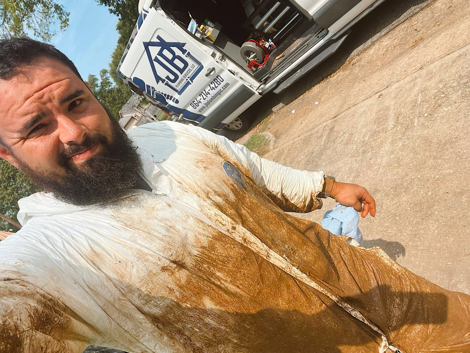 Jean Castro, Plumber in Pelzer